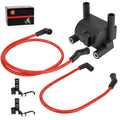 Ignition Coil Set of 4 for FXSTB Night Train (2007–2009) 31696-07A 28058097 31600107 32014-09A