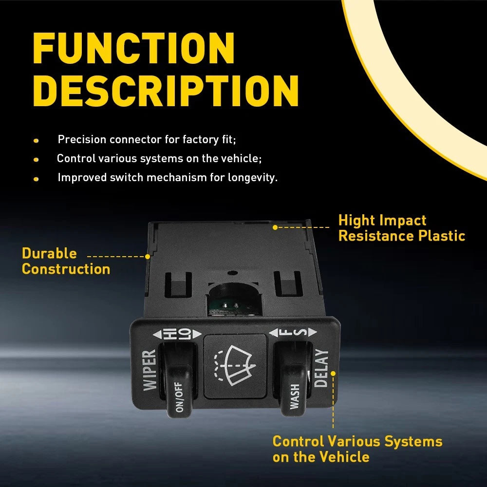 Wiper Control Switch for Freightliner Columbia (2001–2010)
