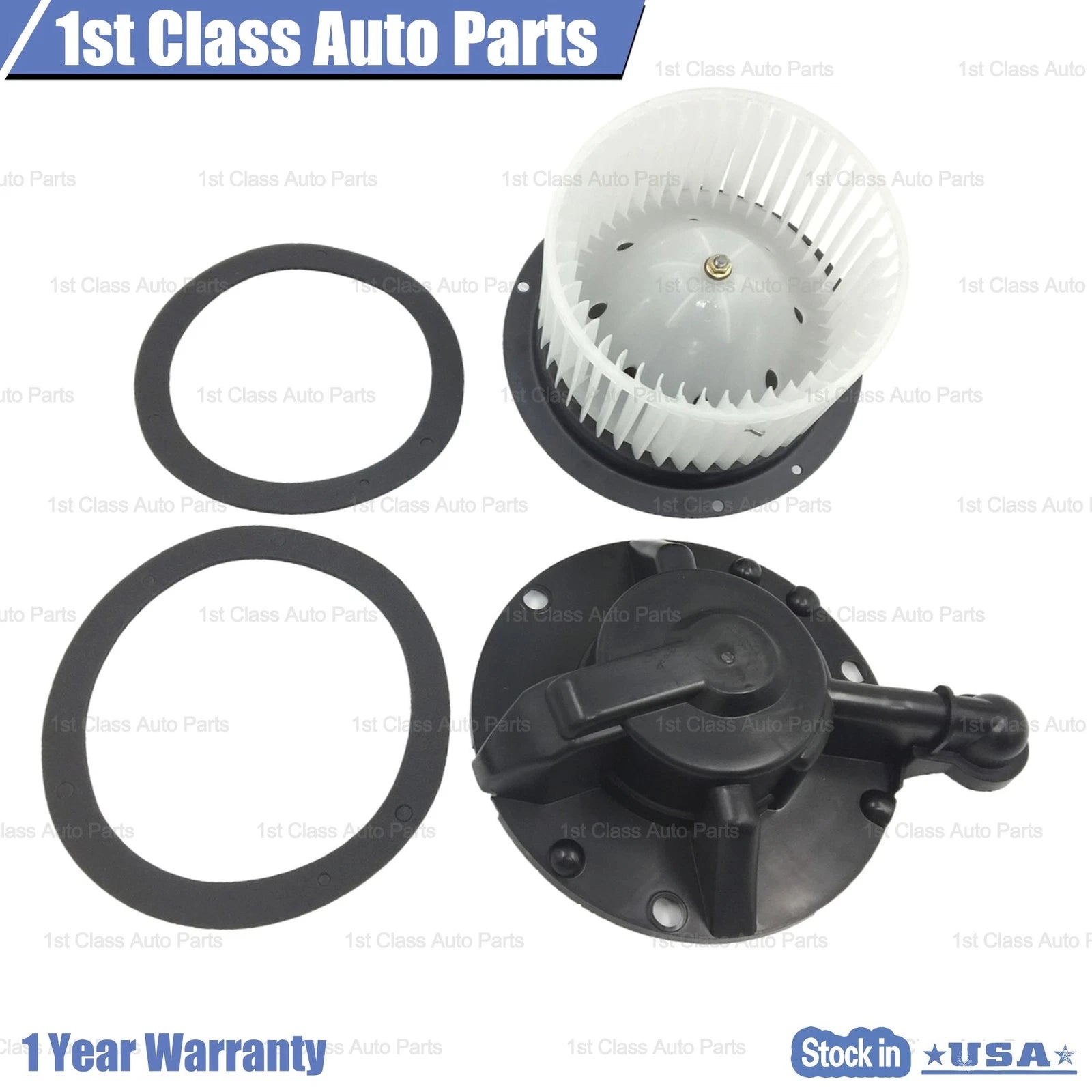 Heater Blower Motor with Cage for Lincoln LS Ford Thunderbird (2000–2006)