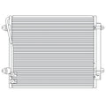 Replacement A/C Condenser For 2016-2019 Volkswagen Passat (2012+)