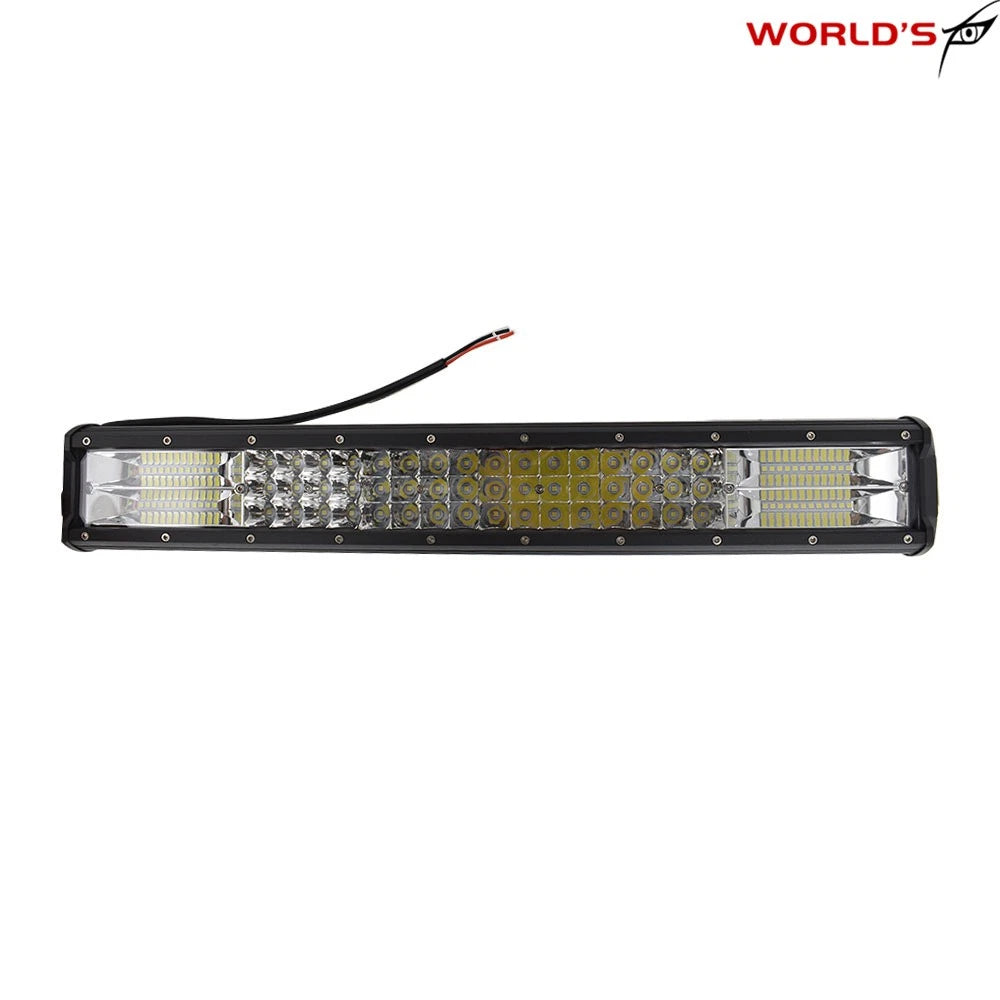 20" LED Work Light Bar Wiring Harness Kit for Bumper