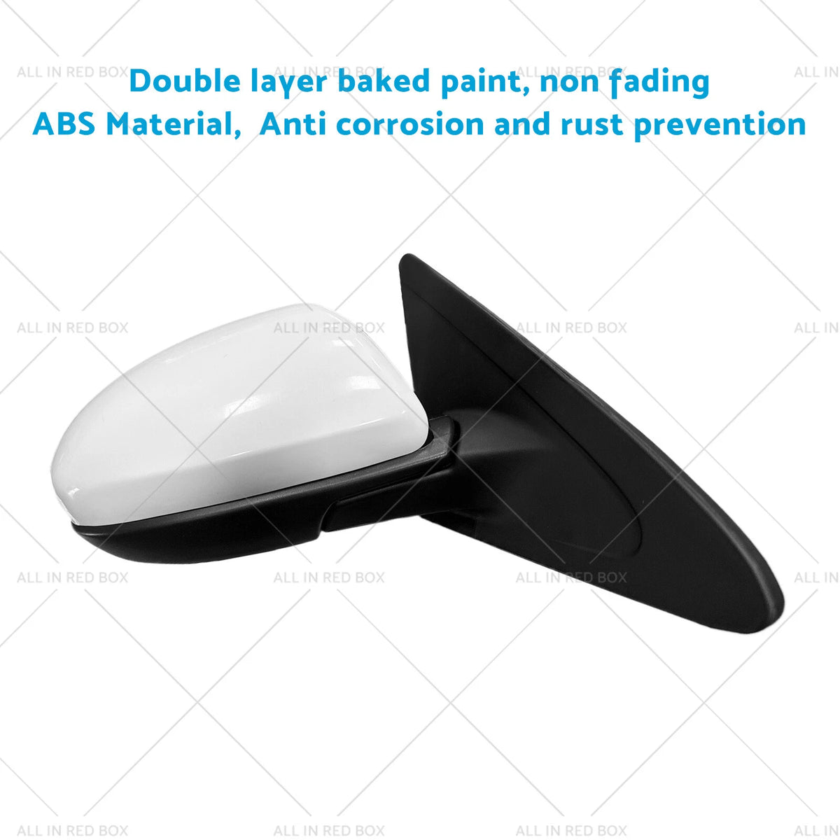 Right Door Mirror for Mazda 3 BL (2009–2013) White