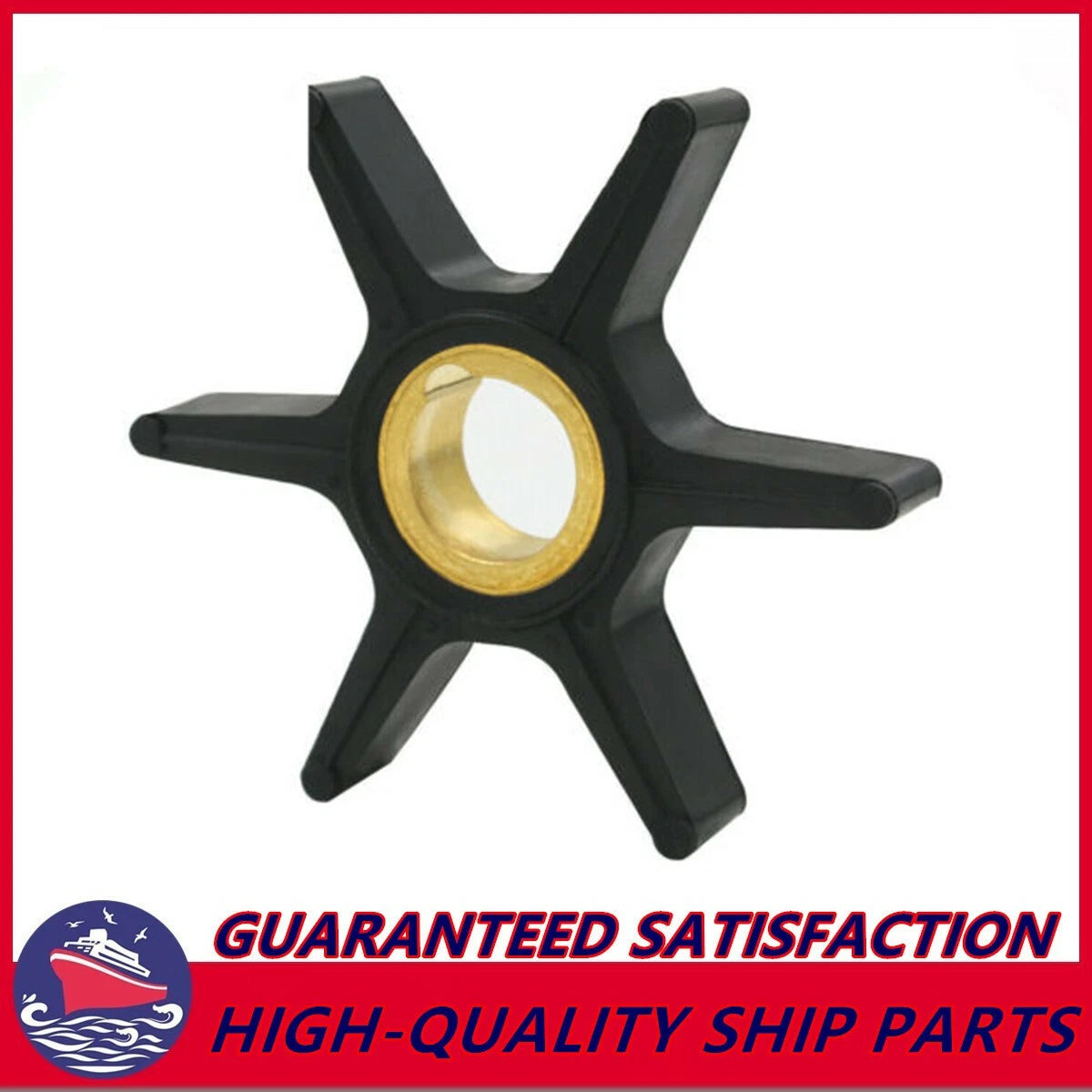 Water Pump Impeller 2X 47-85089-3 47-85089-10 for Mariner Chrysler Mercury (18-50HP)