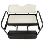 Flip Rear Back Seat for Yamaha Drive G29 Golf Cart (2007–2016) - Off White Cushions