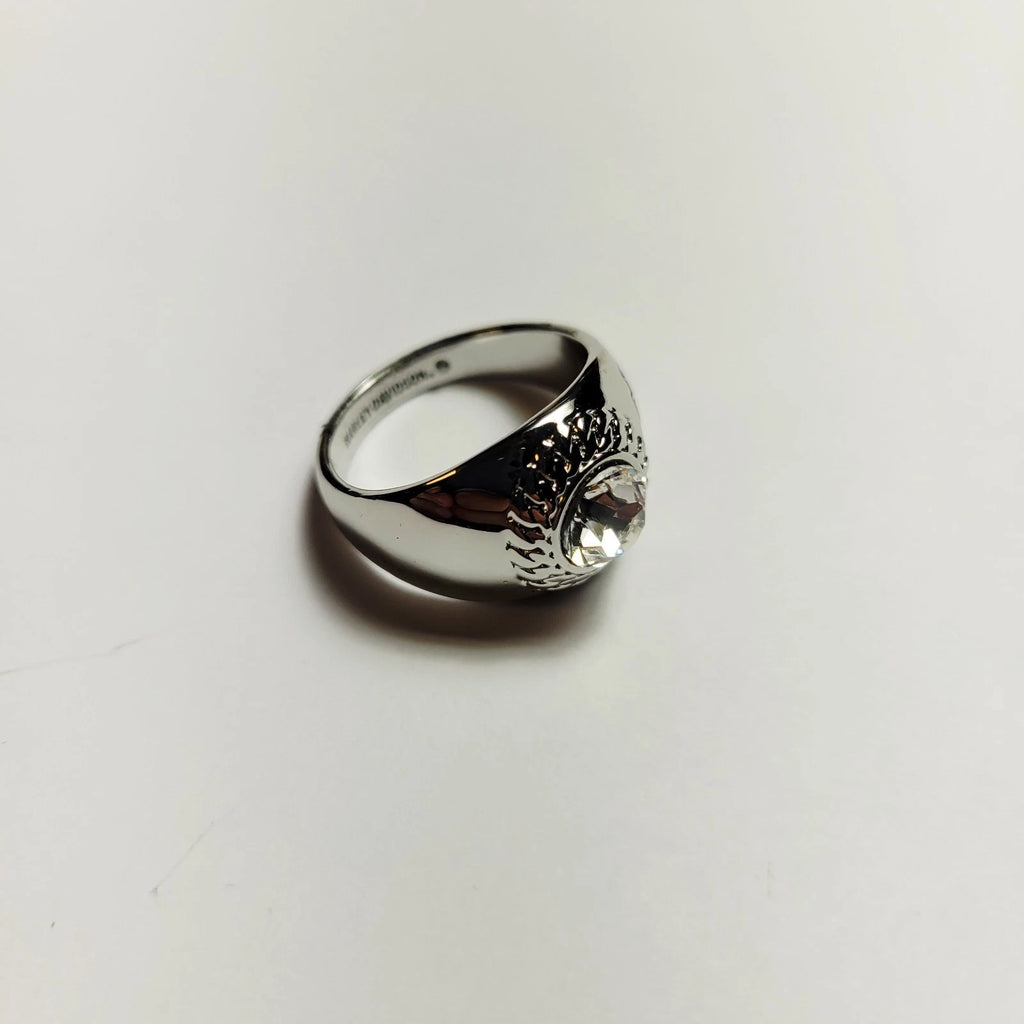 Crystal Accent Ring for Harley-Davidson (Size 9, 34R00367-9)