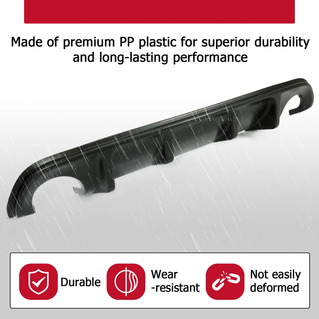 Rear Bumper Diffuser Lip Spoiler for Infiniti Q50 (2014–2017)