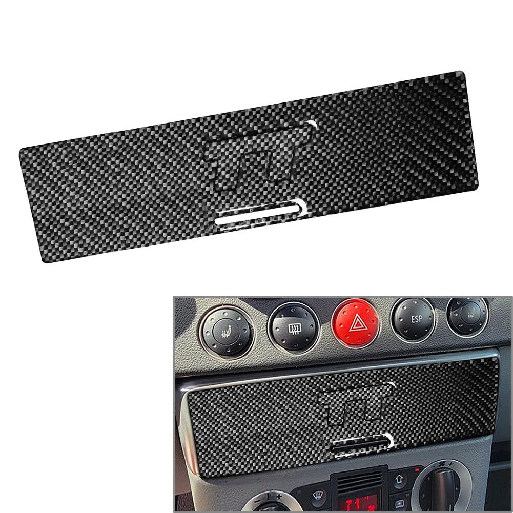 Center Console CD Radio Switch Control Panel Cover for Audi TT (2001–2006)