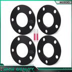 Set of 4 Wheel Spacers 5x112mm 6mm for VW Golf Jetta Passat Audi A3 A5 A6