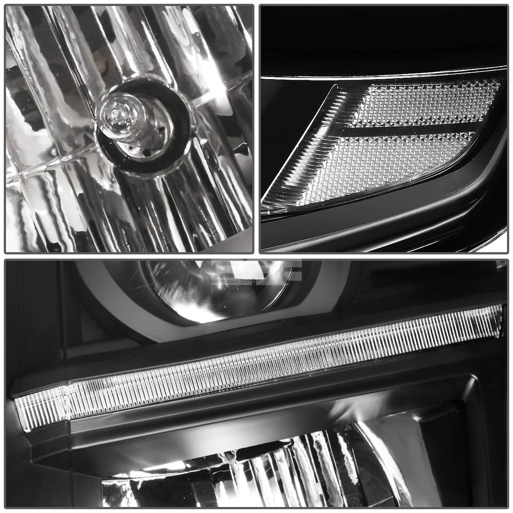 LED Black Clear Projector Headlight Lamp for Suburban/Tahoe (2015–2020)