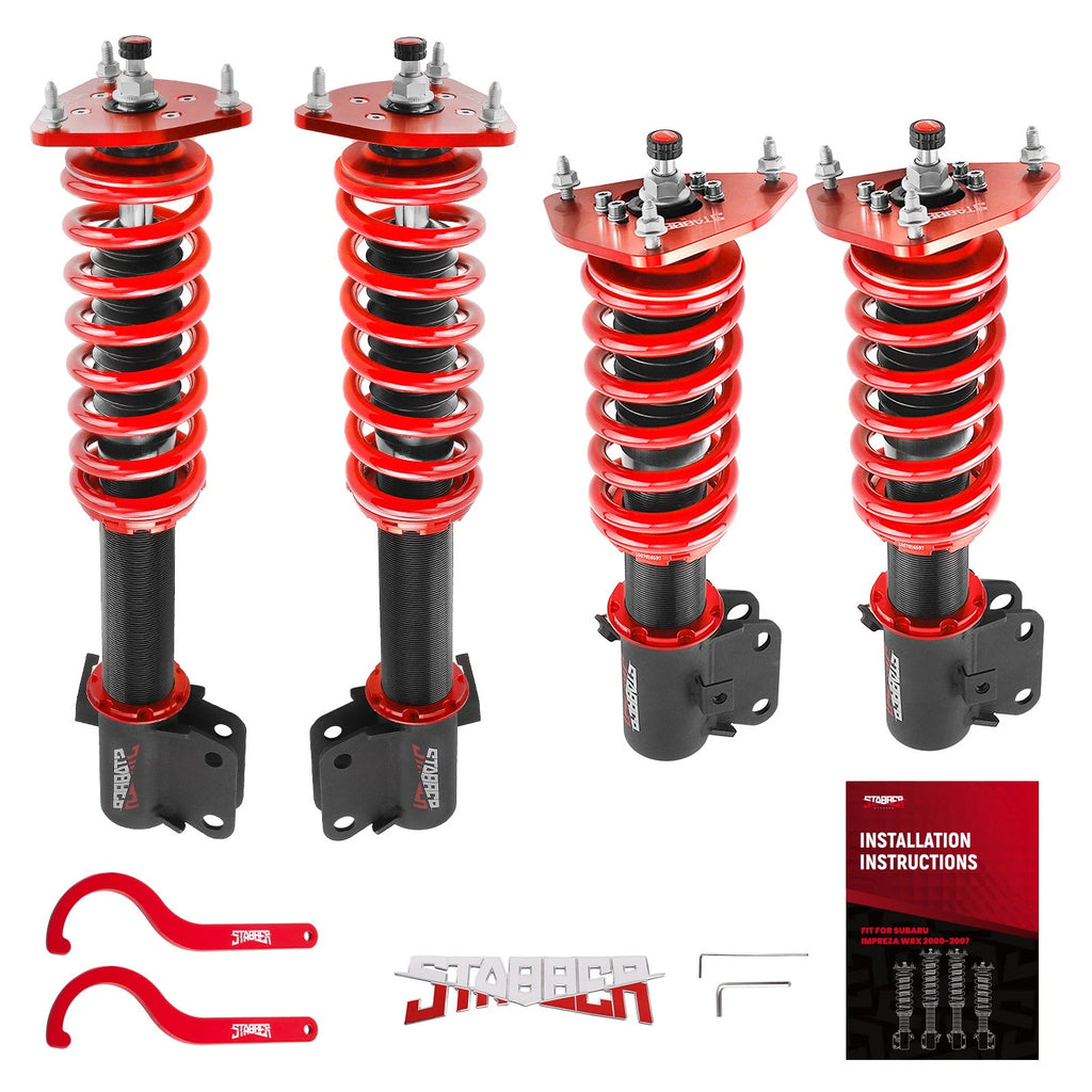 24-Step Damper Coilover Lowering Kit for Subaru Impreza WRX (2002-2007)