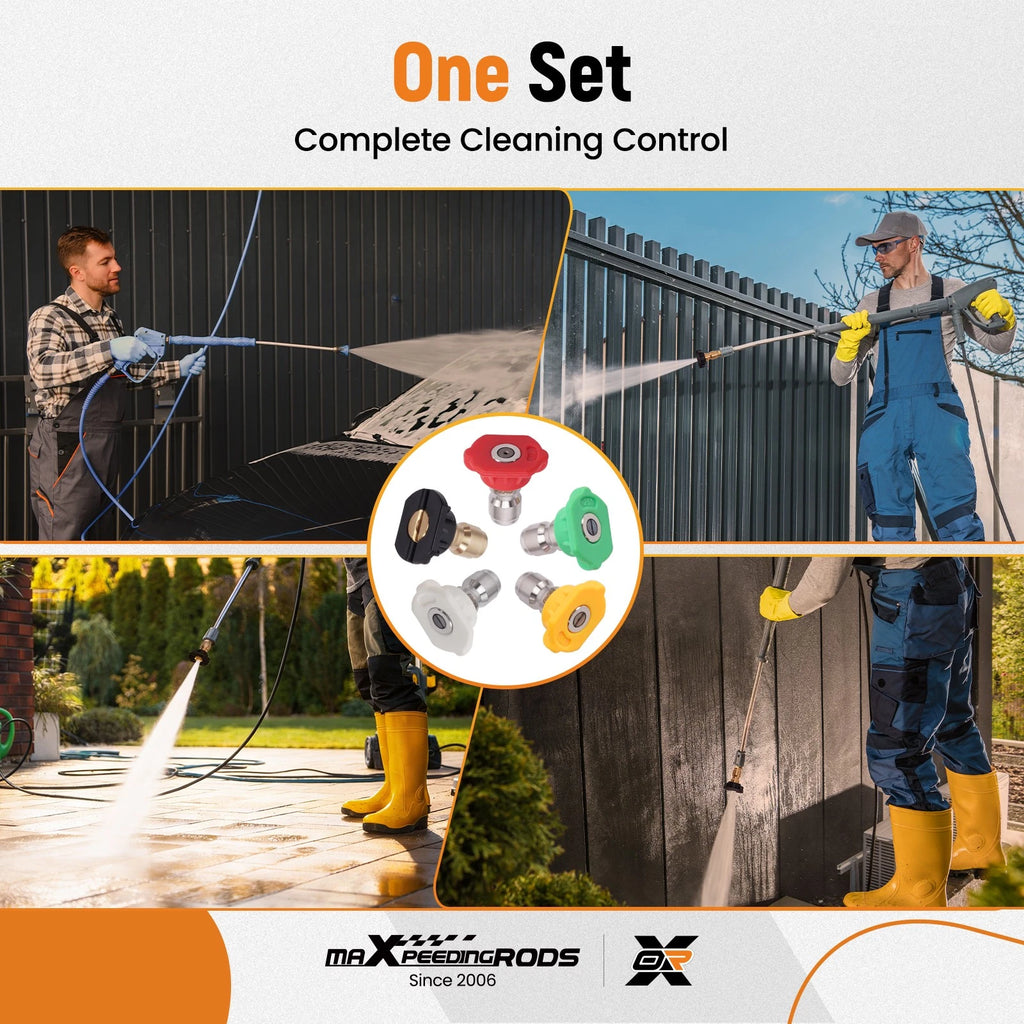 Foam Cannon Orifice Kit for Pressure Washers (3000–4000 PSI)