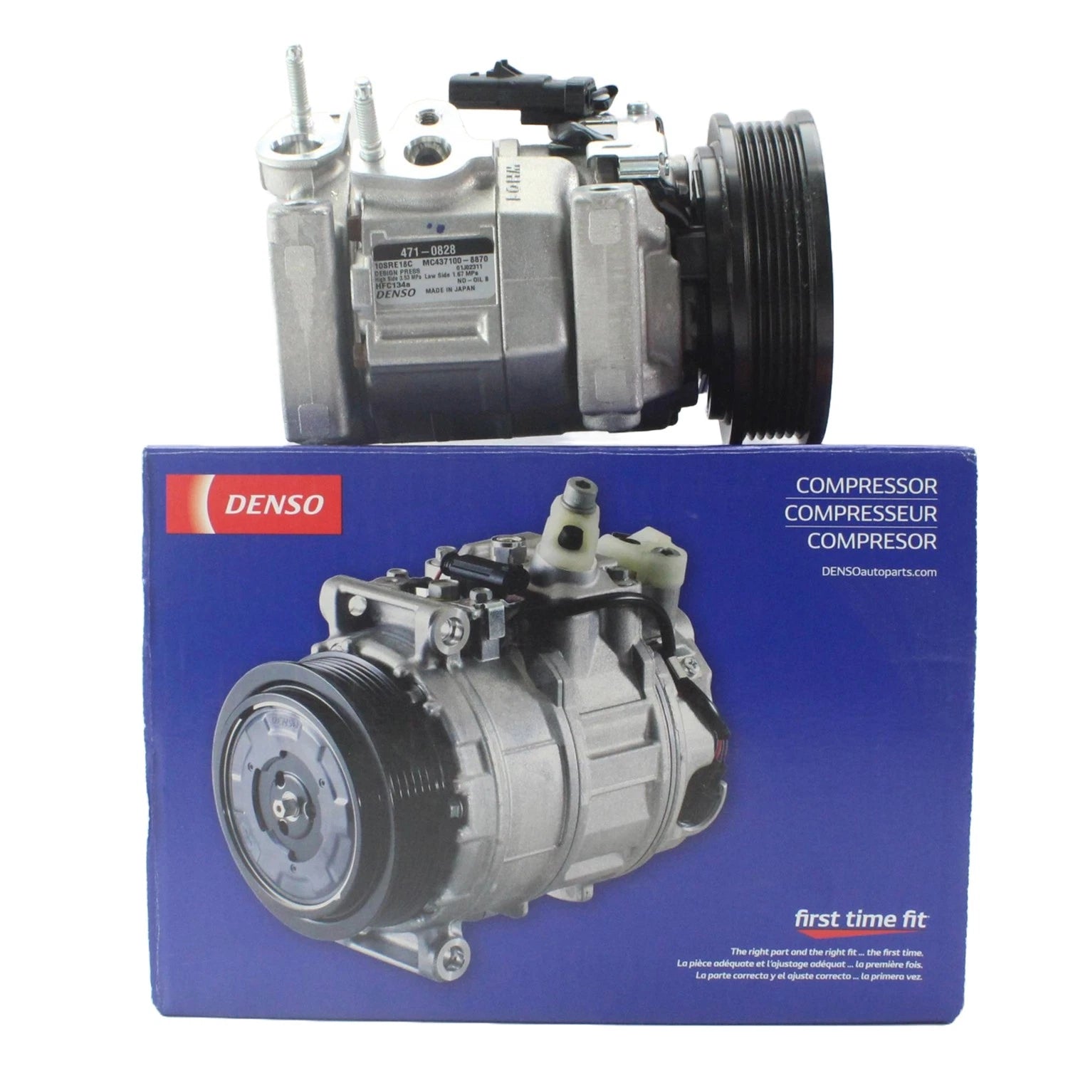 Denso A/C Compressor 471-0828 for
