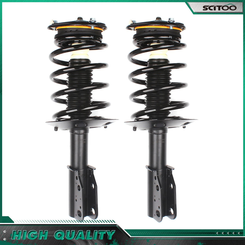 2X Front Complete Strut Shock & Coil Spring for Buick Cadillac Olds Aurora (1995–1999)