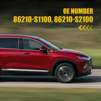 Passenger Side Mirror Corner Fender Molding for Hyundai Santa Fe (2019–2023)