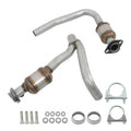 Y Pipe Catalytic Converter for Dodge Dakota (2004–2010) Stainless Steel