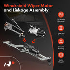Wiper Motor & Linkage Assembly for BMW X3 (2004-2010)