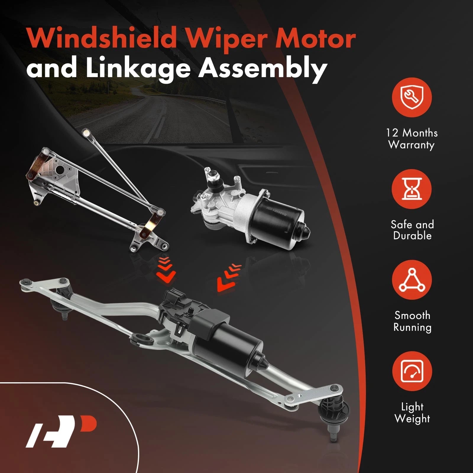 Wiper Motor & Linkage Assembly for BMW X3 (2004-2010)