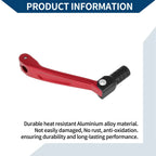 Folding Motorcycle Gear Shifter Lever for Honda CRF150F (2003-2017) Red Black