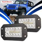 6 Inch LED Work Light Pods Spot Flood Beam Driving Lamp for Car