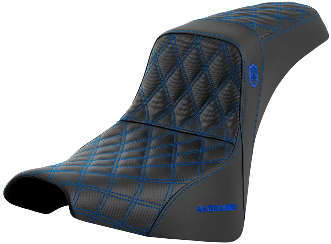 SADDLEMEN Pro Series SDC Performance Seat for - Blue Stitch