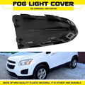Bumper Fog Light Cover for Chevrolet Trax (2013–2016) Left Driver Black EXV