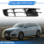 1pc Fog Light Grill for Audi Q7 (2007–2009) No. 4L0807682, ABS Black