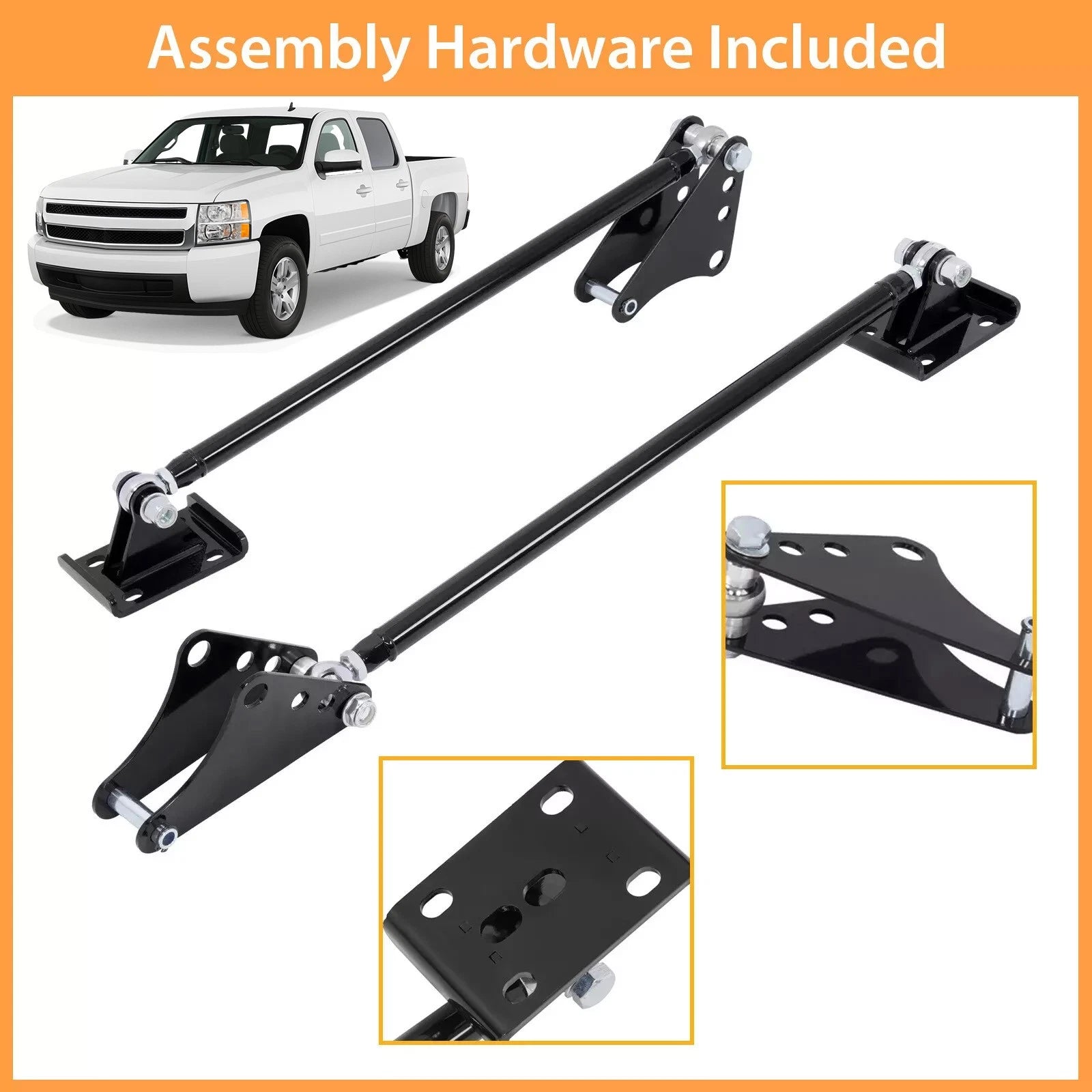 Traction Tie Bar Flip Kit for Chevy Silverado 1500 (1999–2011)