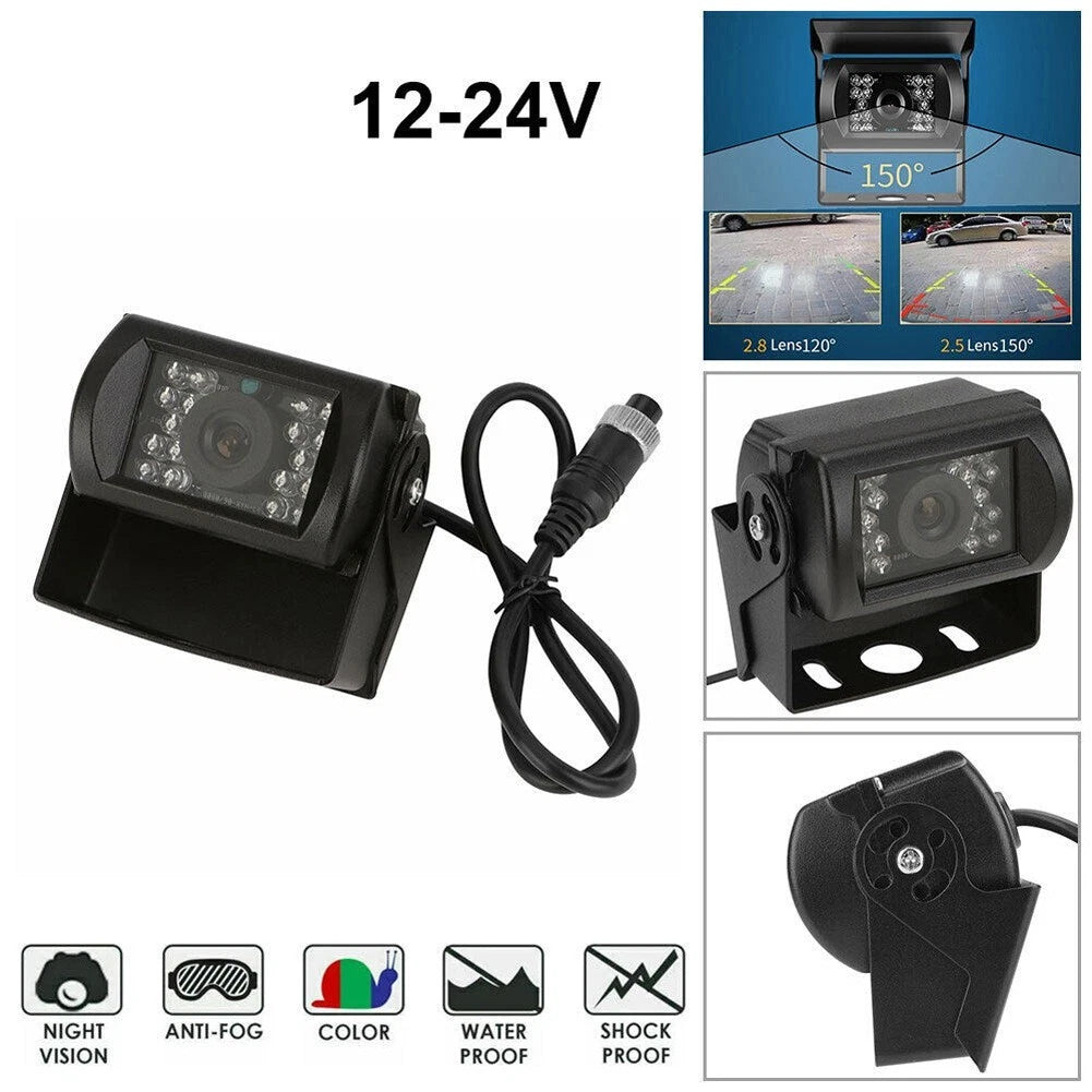 4Pin Heavy Duty Reversing Camera for RV Truck Trailer (2010–2023)