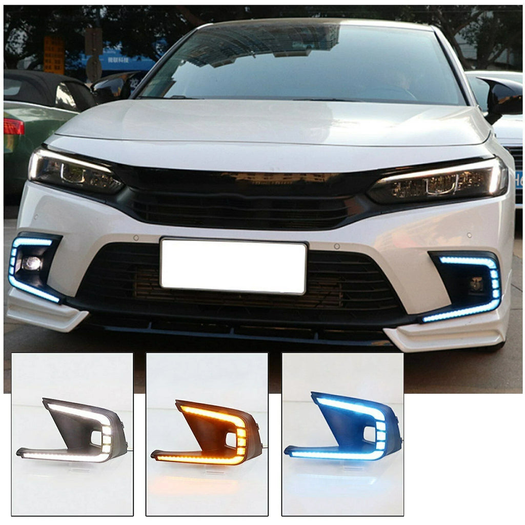 LED Fog Lamp Daytime Running Lights for Honda Civic (2022–2023)
