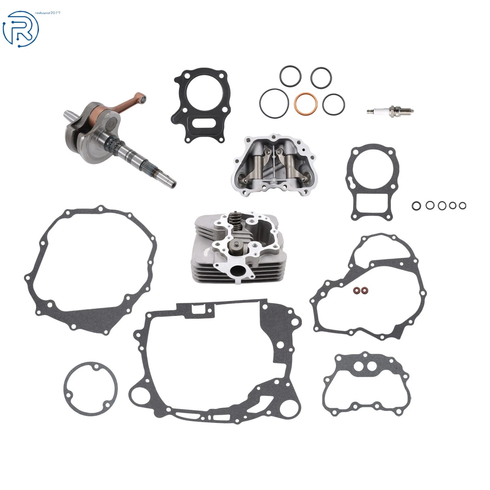 Crankshaft + Overhaul Pad + Cylinder Head for Honda TRX250 (2008–2014)