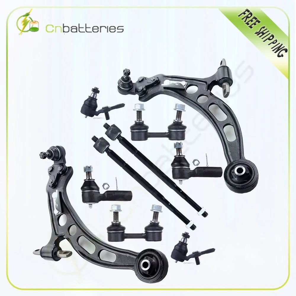 10x Control Arms Sway Bars Tie Rods Ball Joints for Toyota Camry (1992–1996)