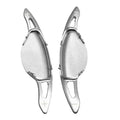 Silver Steering Wheel Shift Paddle Extensions for Nissan Altima, Infiniti QX50, QX60