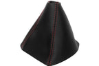 Shift Boot Cover for Pontiac GTO (2004–2006) - Leather, Red Stitch
