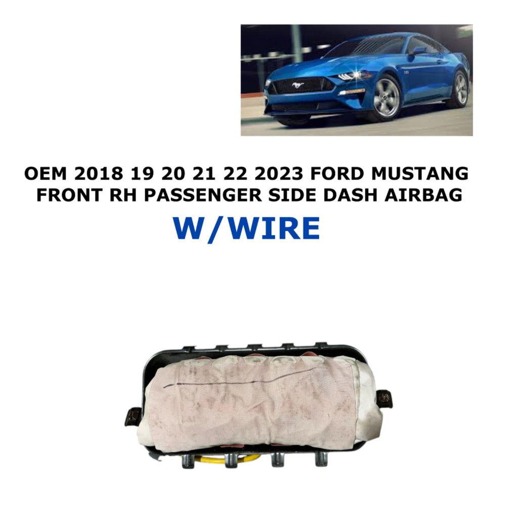 Right Passenger Side Dash Airbag for Ford Mustang (2018–2023) JR3B-R699D82-B