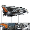 Headlight Headlamp for Nissan Altima (2019–2020) Right Side Chrome Housing