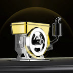 Air Freshener Diffuser for Car Stylish Solar Powered Engine Simulation