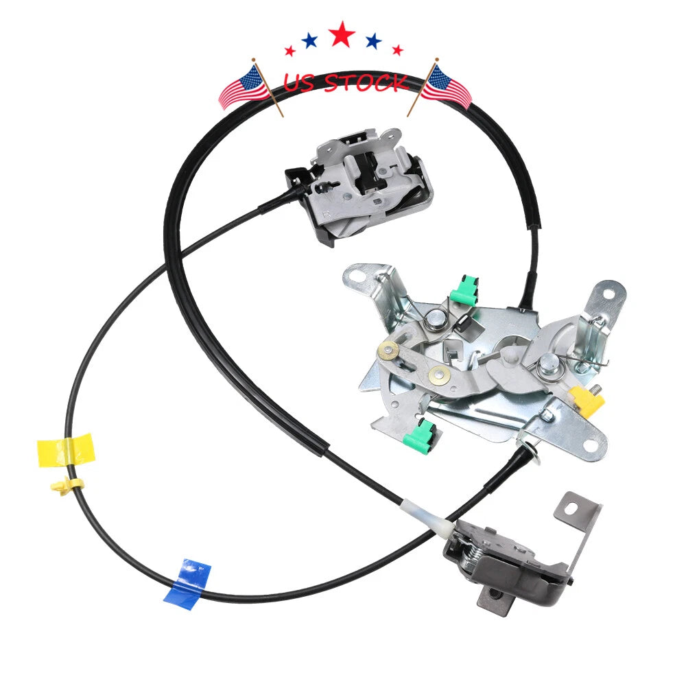 Right Rear Door Latch & Cable for Ford F250 F550 Super Duty (1999–2007)