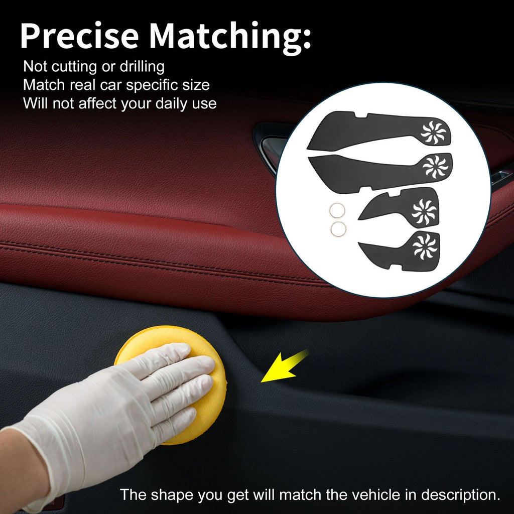 Set of 1 Car Door Anti Kick Pad Sticker Protector for Chevrolet Malibu (2016–2025)