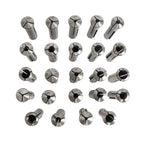 24-Piece R8 Collet Set for Bridgeport (Fits Various Models)