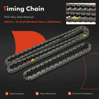 11x Timing Chain Kit for Nissan Rogue Altima (2010–2013)