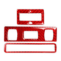 Carbon Red Hardtop Car Reading Light Panel Cover for Audi TT (2001-2006) 3 x Pcs