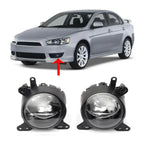 Fog Light Lamps for 2008-14 Mitsubishi Lancer () MR957361 MR957362