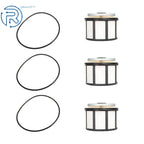 3pcs Fuel Filter Kit for Ford F-Series & E-Series (1994–2003)