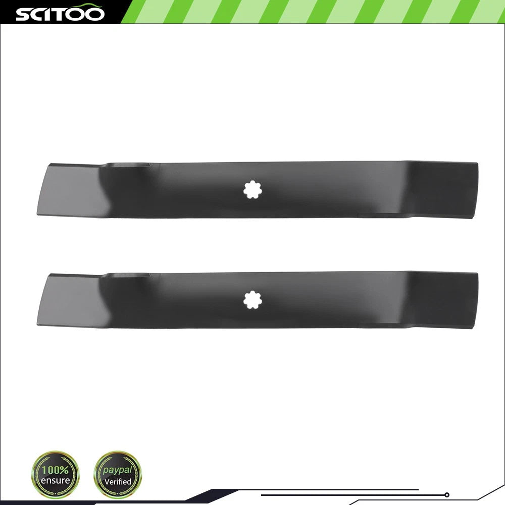 2 Mulching Blades for John Deere 125 135 D 100 110 120 130 LA 105 Z 225