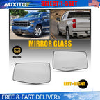Heated Mirror Glass LH RH for Chevrolet Silverado 2500HD 3500HD (2020–2024)