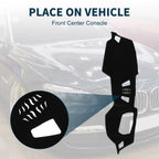 Dashboard Cover Mat for BMW 4 Series (2021) Sun Protector Pad Black