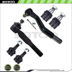 Tie Rod End Ball Joint for Ford F-250 Super Duty, F-550 Super Duty (1999–2004)