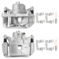 Front Disc Brake Calipers with Bracket Set of 2 for Nissan Sentra (2007–2019)