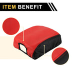 Center Console Lid Armrest Cover for Ford F-150 (2015–2020) Anti-Scratch Black Red
