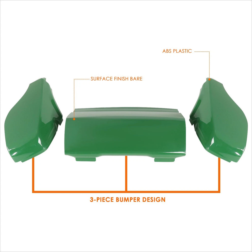 3-Pc Front Bumper for John Deere GX325 GX335 GX345 GX355 (OE Direct Replacement)